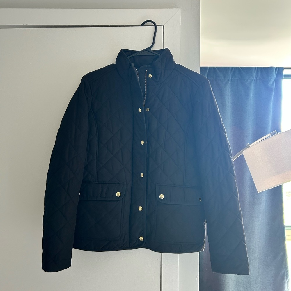 Women’s Black Quilted Jacket